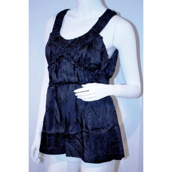 ROBERT RODRIGUEZ 100% Silk EMPIRE Blouse Shirt 4 - Picture 1 of 2